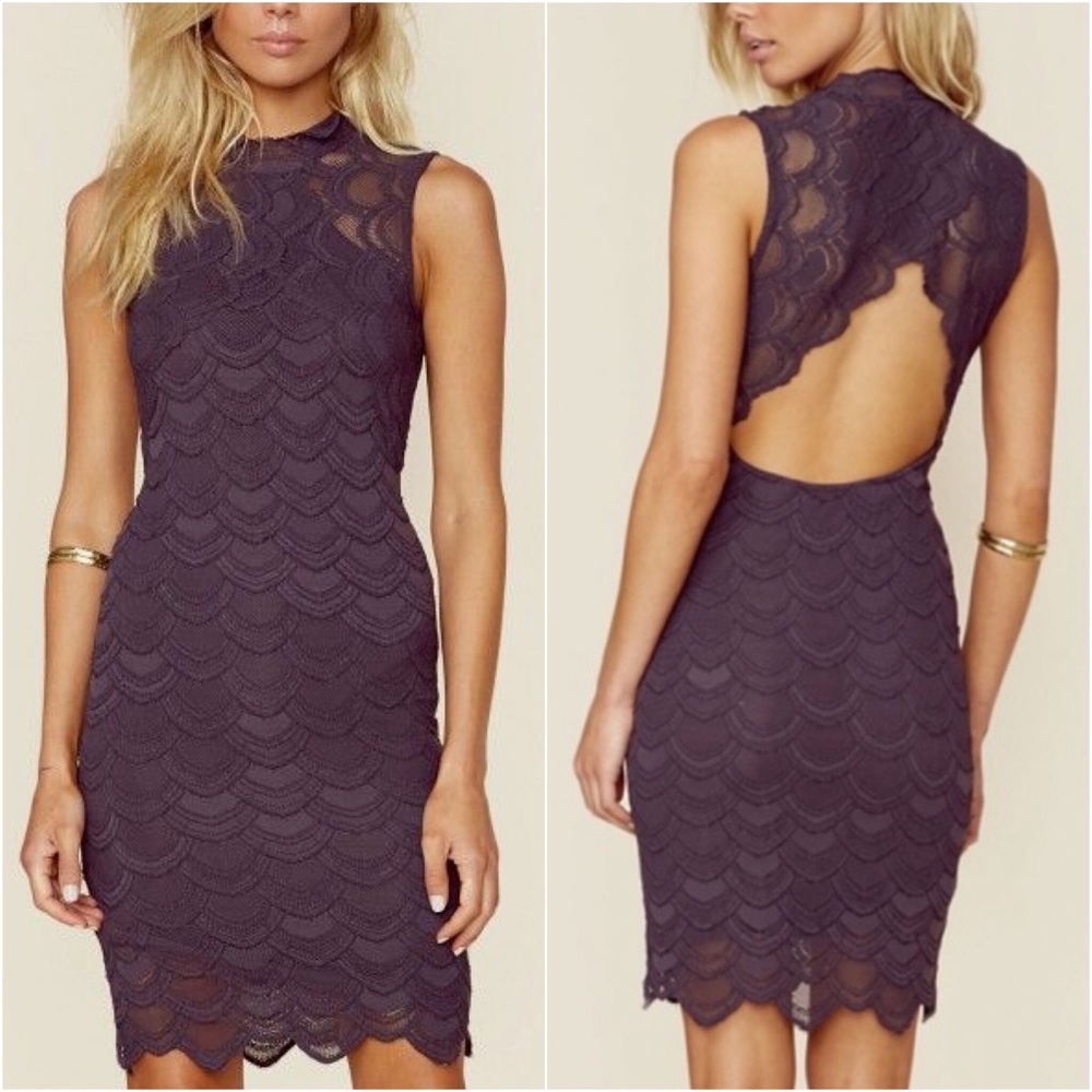 Nightcap Sleeveless Victorian Lace Mini Dress 1